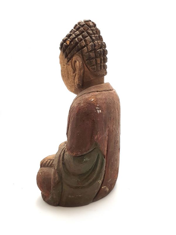 Holz-Buddha 5