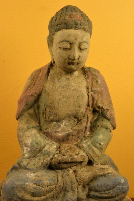 Holz-Buddha 2