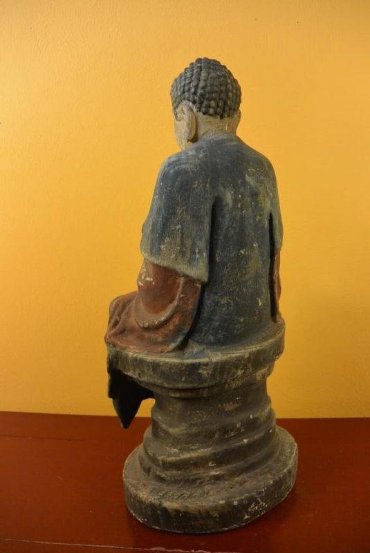 Holz Statuetten aus China Buddha 5