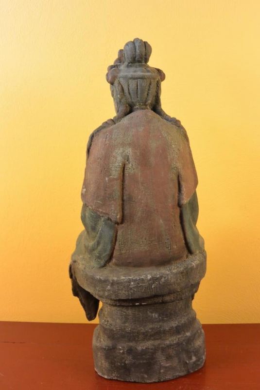 Holz Statuetten aus China Guan Yin 5