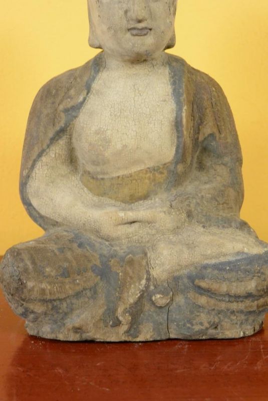 Holz Statuetten aus China - Kleine Buddha 3