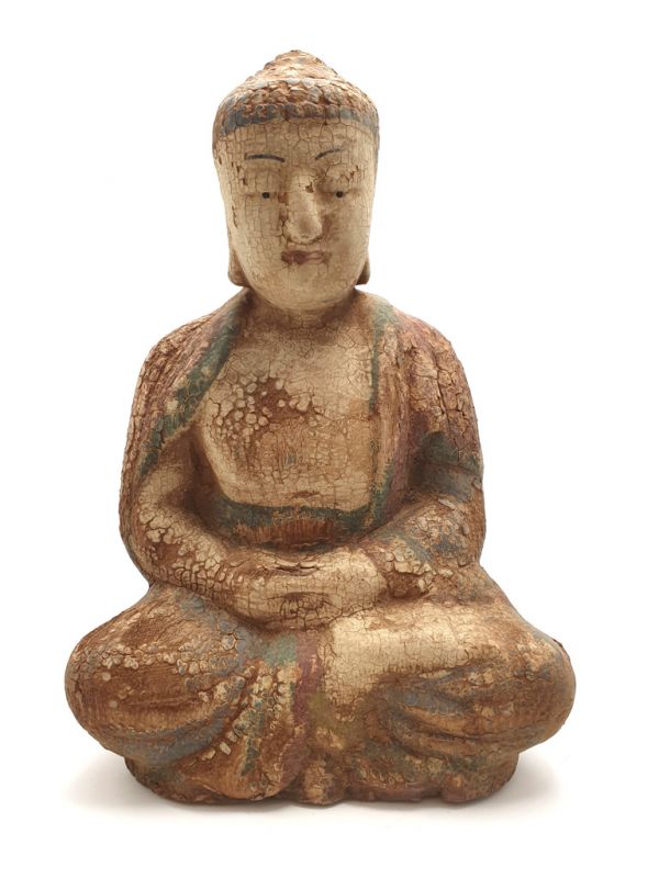 Holz Statuetten aus China Kleine Buddha 5