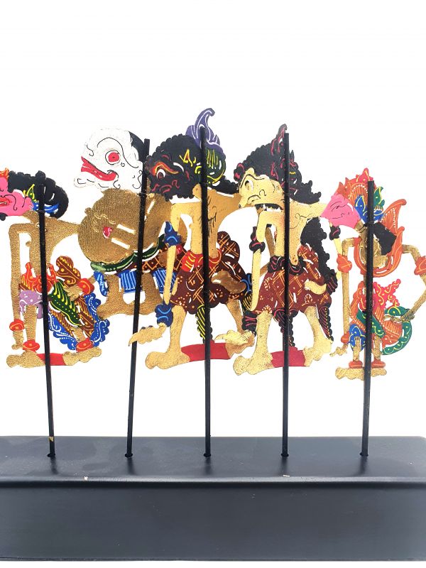 Indonesische Schattentheater Kleiner Wayang Kulit 10cm 2