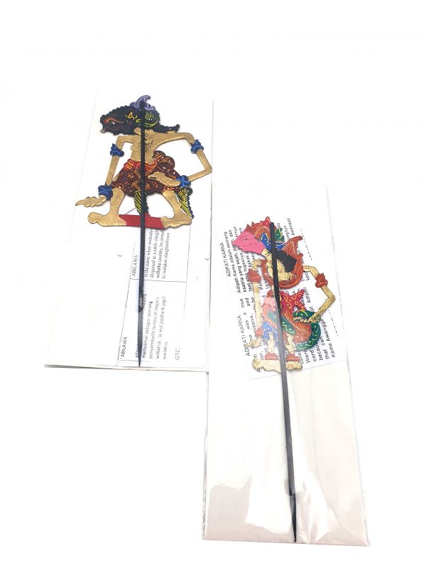 Indonesische Schattentheater Kleiner Wayang Kulit 10cm 5