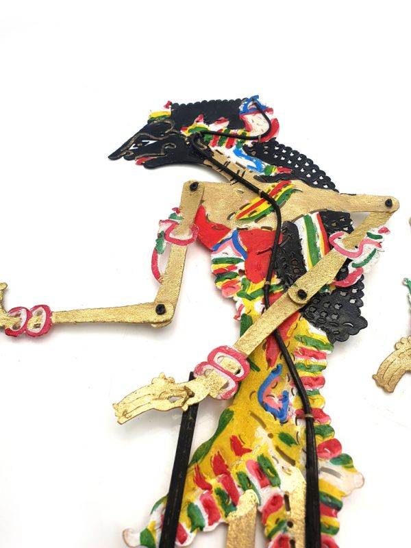 Indonesische Schattentheater Wayang Kulit 30 cm - Reproduktion 2