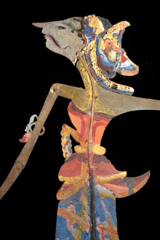 Indonesische Schattentheater Wayang Kulit Dewa Wara Srikandi 2