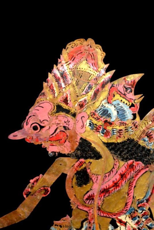 Indonesische Schattentheater Wayang Kulit Jayadrata 2