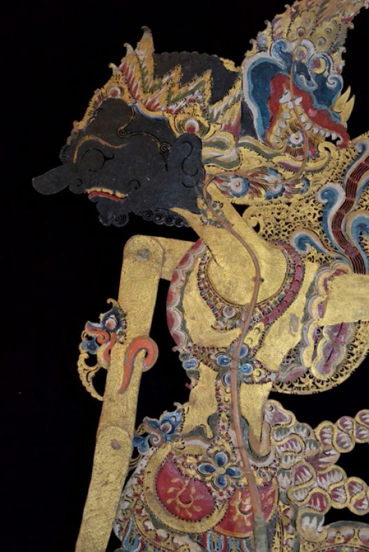 Indonesische Schattentheater Wayang Kulit Prabu Kusumah Dalwih 2