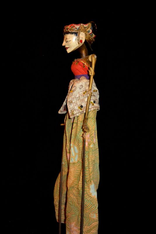 Indonesische Stabpuppenspiel Wayang Golek Dewi Anhasmara 3