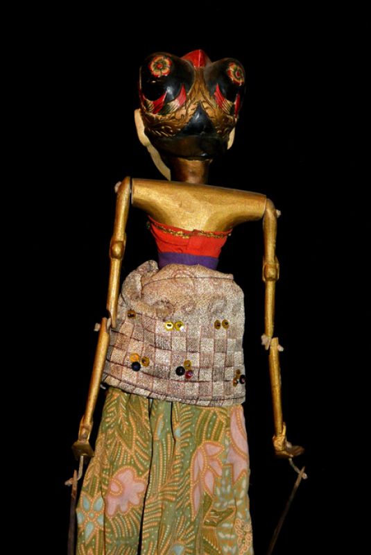 Indonesische Stabpuppenspiel Wayang Golek Dewi Anhasmara 4