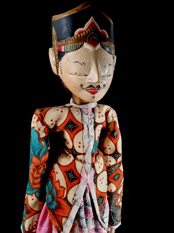 Indonesische Stabpuppenspiel Wayang Golek Mann 4 2