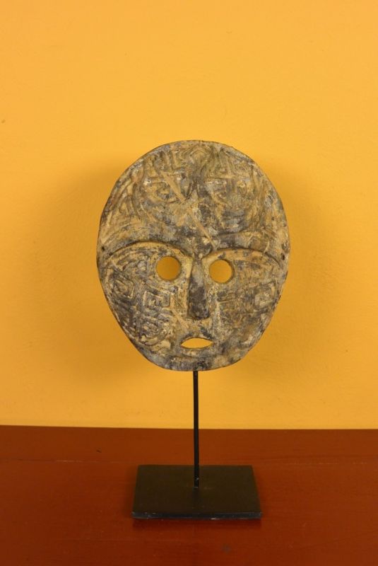 Indonesische Statue Mask-Timor 2