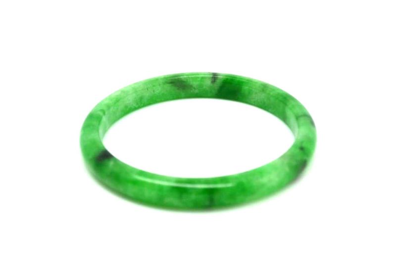 Jade-Armband Klasse A Smaragdgrün 5 6cm 4