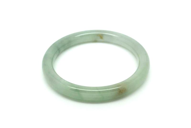 Jade-Armband Klasse A Transparent 5 9cm 3