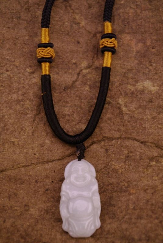 Jade Lachender Buddha Anhänger2