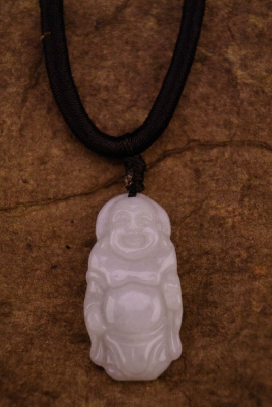 Jade Lachender Buddha Anhänger3