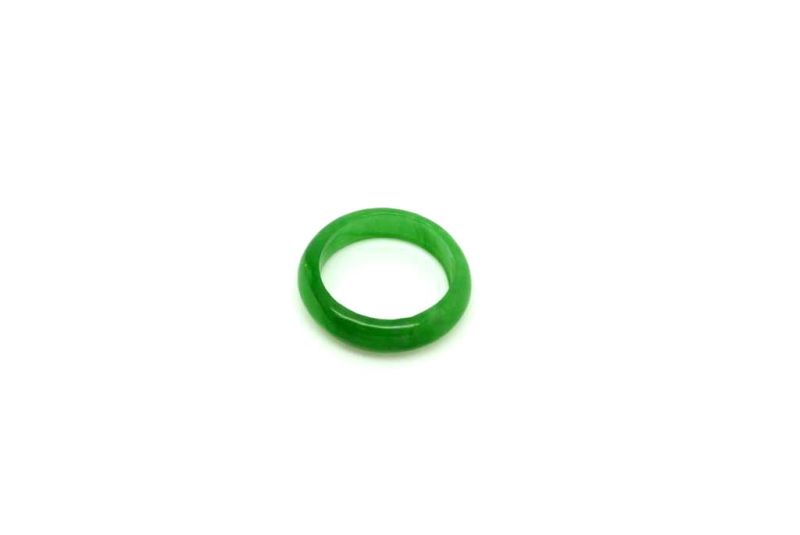 Jade Ring Grün - Größe 17,25 - Grün Transparent 3