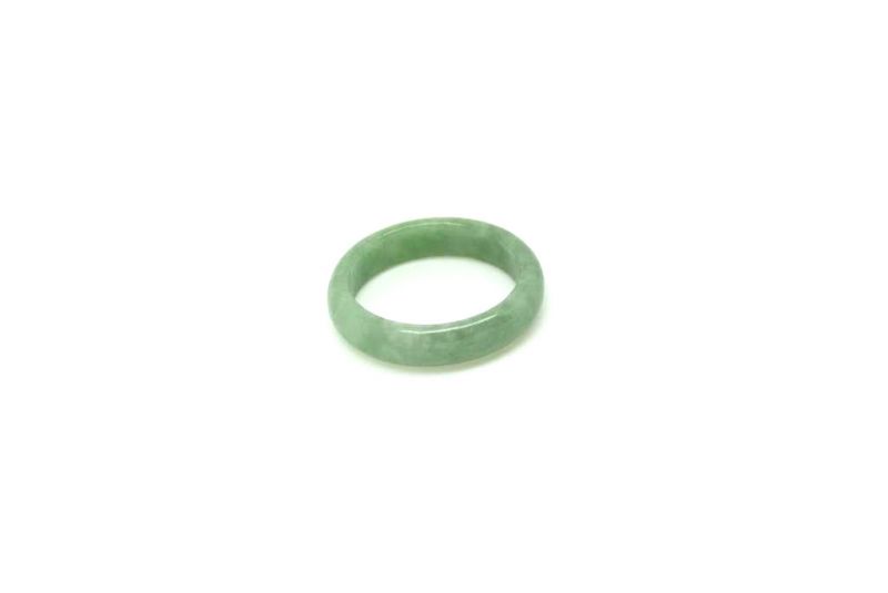 Jade Ring Grün - Größe 19,5 - Apfelgrün 2