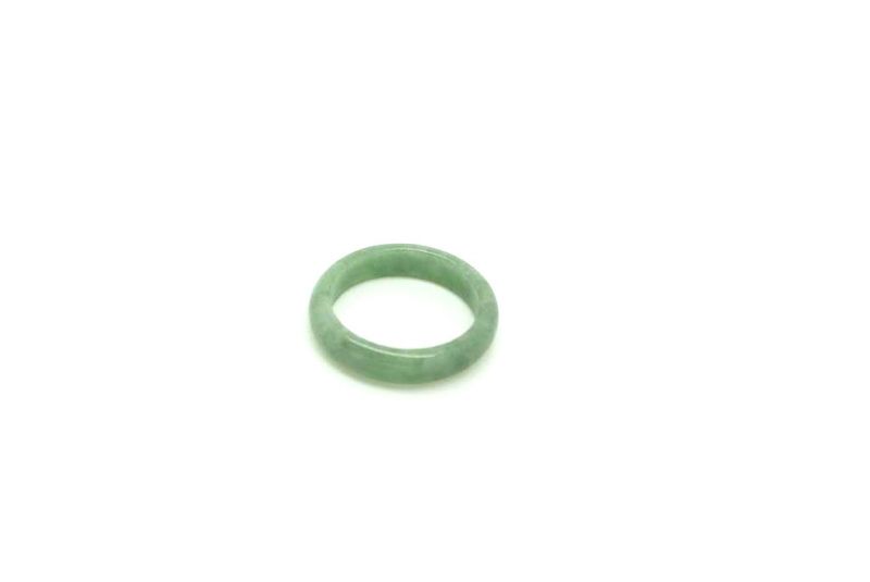 Jade Ring Grün - Größe 19,5 - Apfelgrün 3