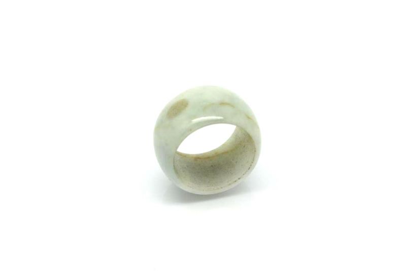 Jade Ring Grün Größe 19,5 3