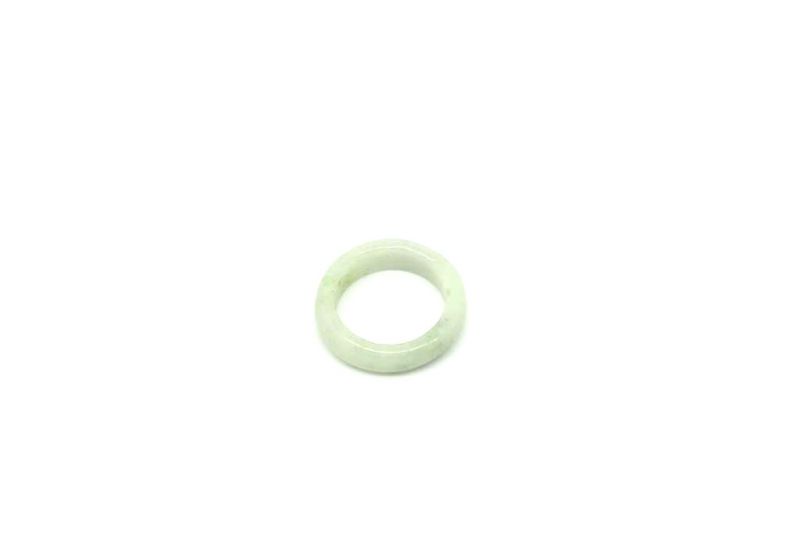 Jade Ring Weißer Größe 17,25 4