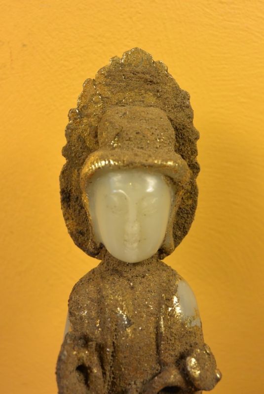 Jade Satue Stehender Buddha 2