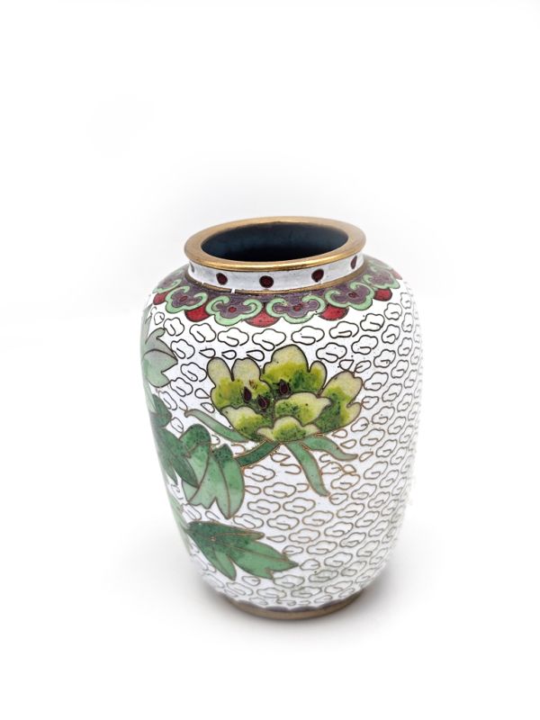 Jarrones chinos cloisonné: artesanía y tradición - Pequeño - Flores 2