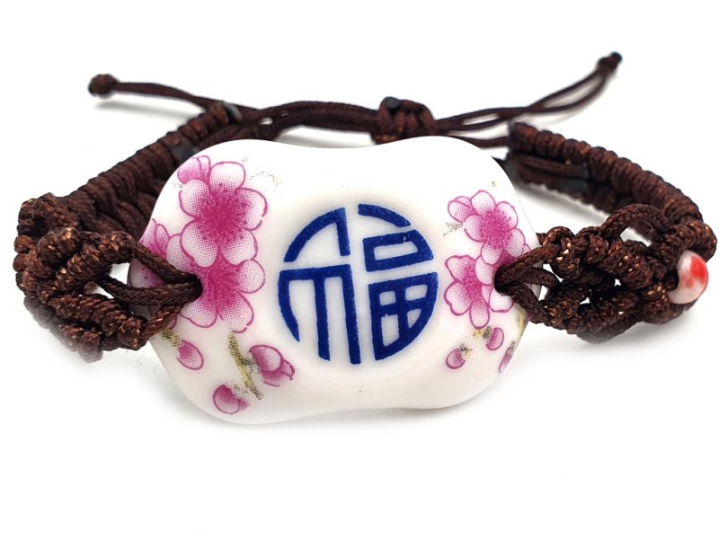 Keramik Schmuck - Blumen von China Kollektion - Armband - Blumen und Glück 2