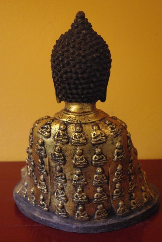 Kleine Buddha-Statue aus Bronze 5