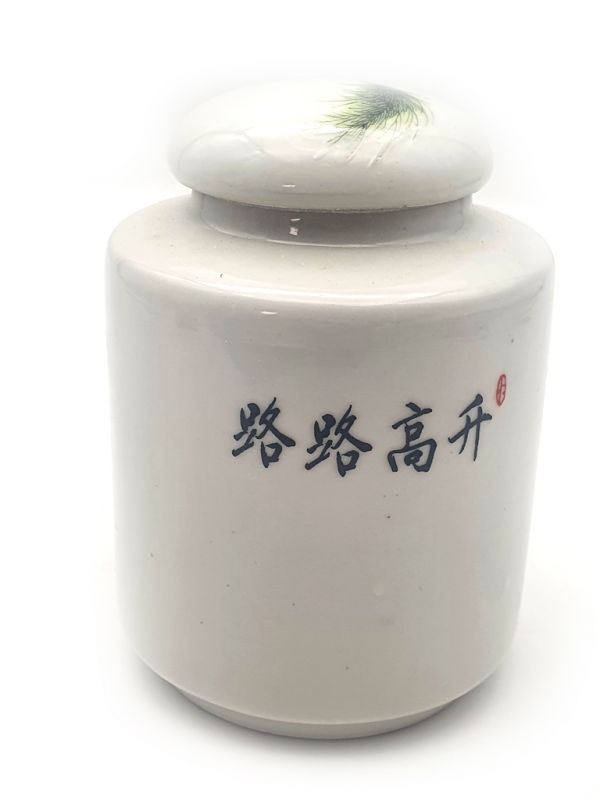 Kleine Chinesische Vase Porzellan - Farbig - Die Enten 2