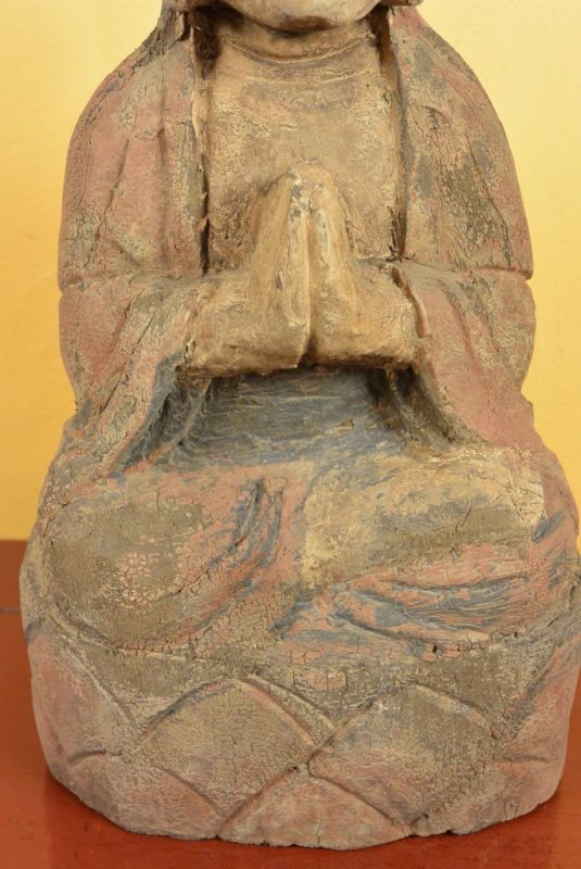 Kleine Holzstatuetten Göttin GuanYin 3