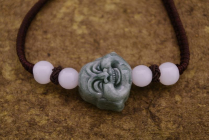 Kleines Jade Armband Buddha 3