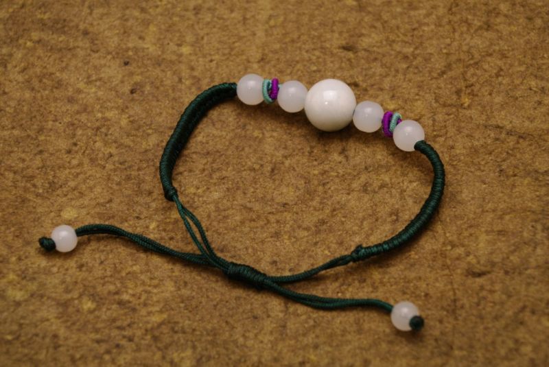 Kleines Jade Armband Nachdenken 4