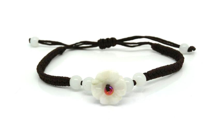 Kleines Jade Armband Blume 2