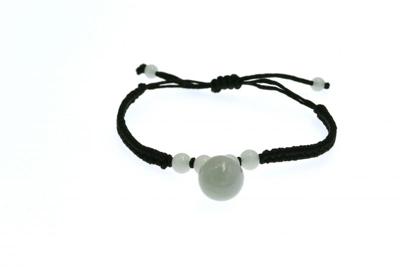 Kleines Jade Armband - Große Perle Jade 2