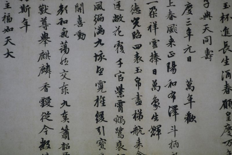 Lange Chinesische Kalligraphie 4