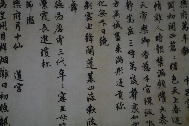 Lange Chinesische Kalligraphie 5