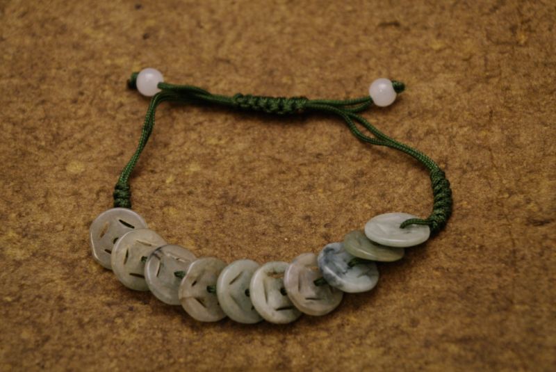 Liebe Armband in Jade 4