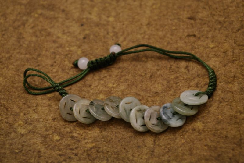 Liebe Armband in Jade 5