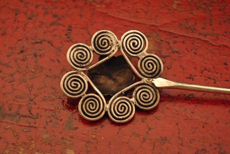 Miao Minority Hairpins Flower 4