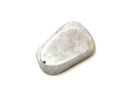 Mini Gua Sha in echter Jade - Hellgrün