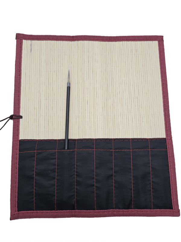 Notebook for Calligraphy - Rice paper - Brushes case - Ideal for transportation -3