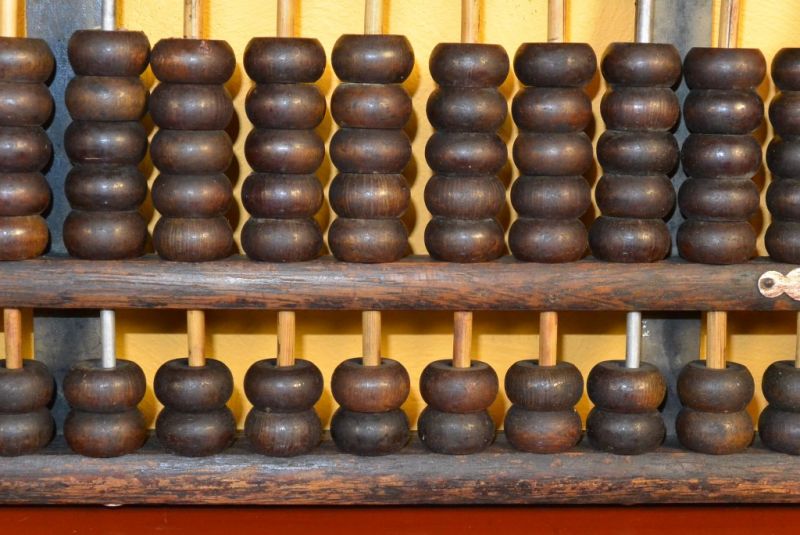 Old Chinese Abacus Mathematik 4