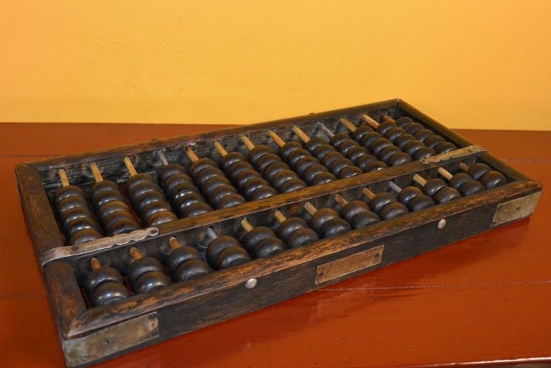 Old Chinese Abacus Mathematik 5