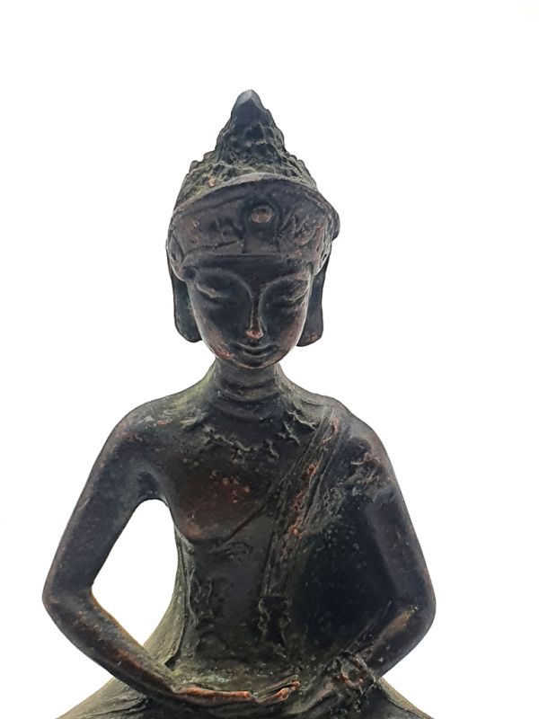 Small Brass Statue - korean buddha 2