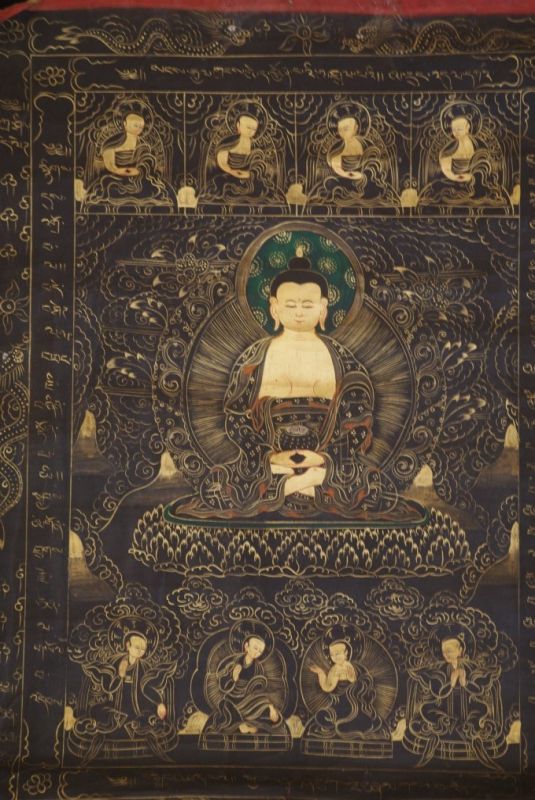 Tibetischen Thangka-Malerei Buddha 2