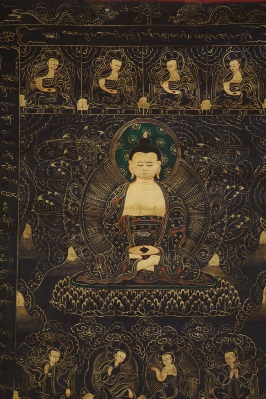 Tibetischen Thangka-Malerei Buddha 4