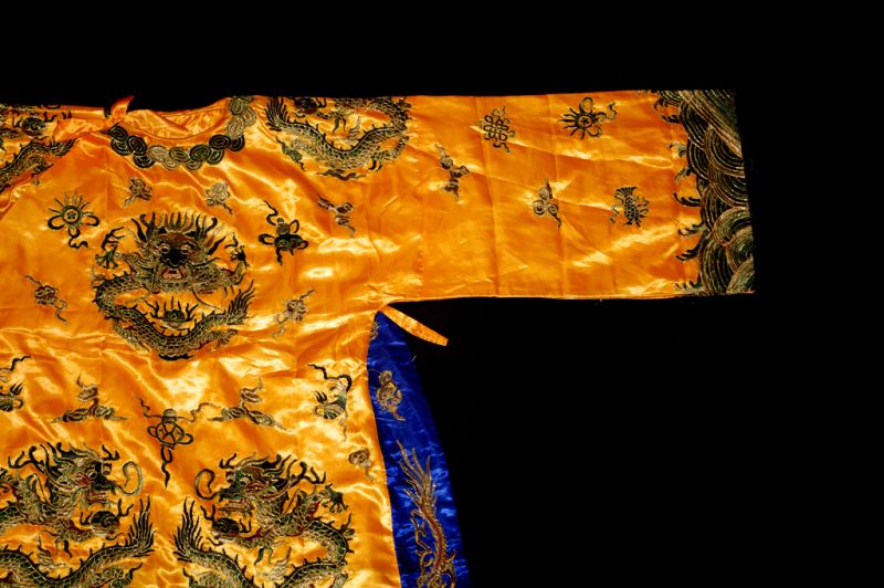 Traditional Chinese Theater Costume (age 10 years) - Orange 3