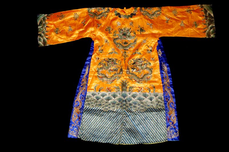 Traditional Chinese Theater Costume (age 10 years) - Qing Dynasty Emperor 1