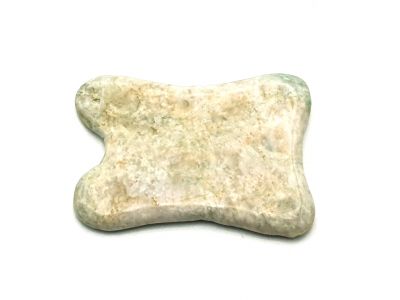 Traditionelle chinesische Medizin - Gua Sha konkav in Jade